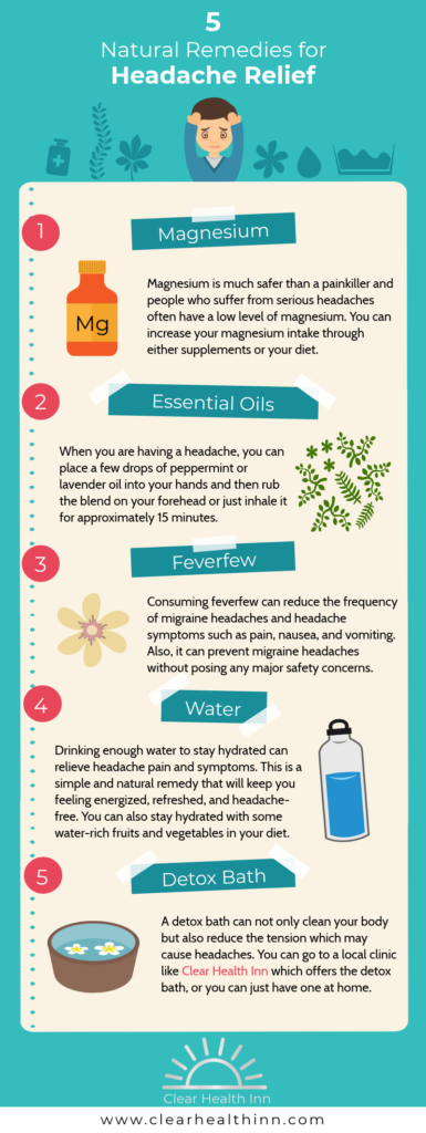 4 Natural Remedies for Headaches