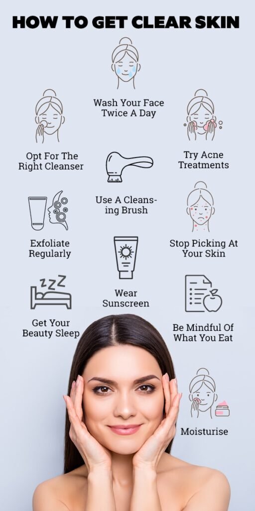Clear Skin Tips for Acne Sufferers