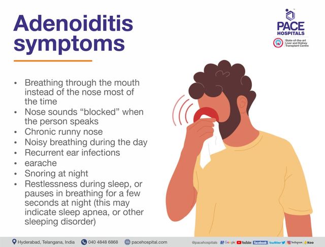 Common Symptoms of Adenoiditis Common Symptoms of Adenoiditis