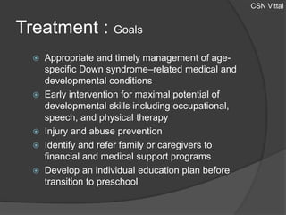 Managing Downs Syndrome
