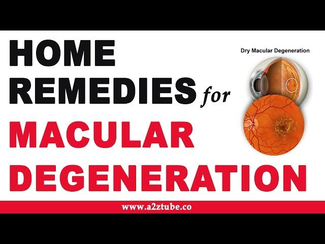 Natural Remedy For Macular Degeneration
