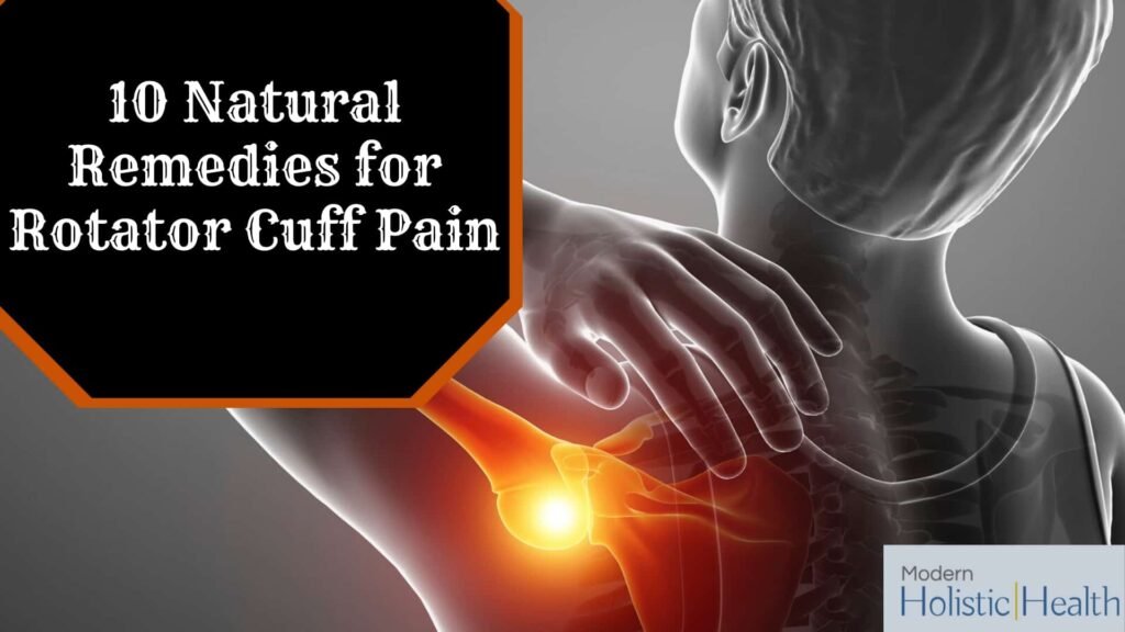 Natural Remedy For Rotator Cuff Disorders