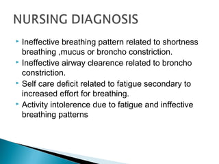 Nursing Considerations for Bronchitis Nursing Considerations for Bronchitis