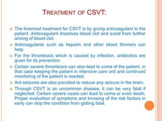 Nursing Considerations for Cavernous Sinus Thrombosis