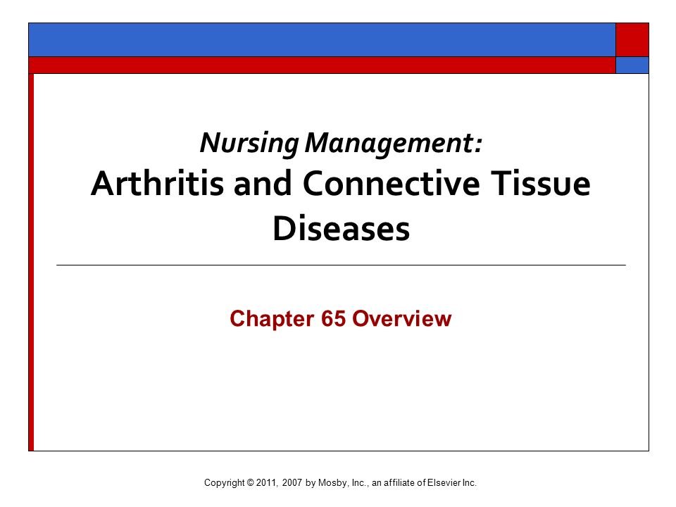 Nursing Considerations for Connective Tissue Disease