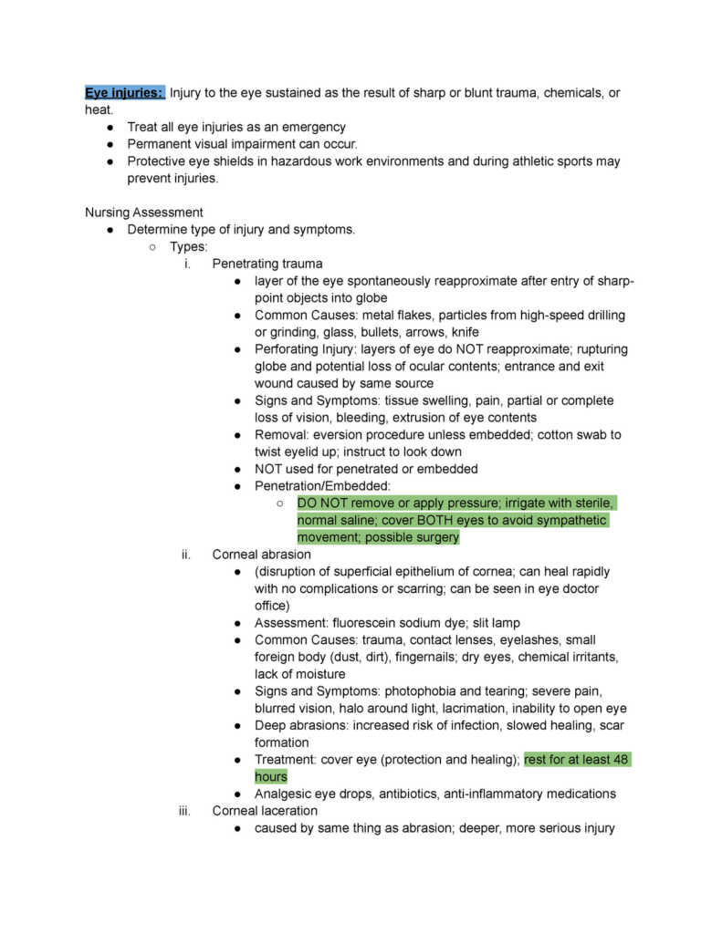 Nursing Considerations for Eye Twitching