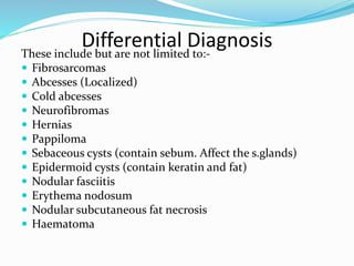 Nursing Considerations for Lipoma