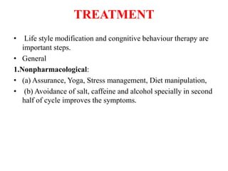 Nursing Considerations for Managing PMS Symptoms