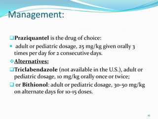Nursing Considerations for Paragonimiasis