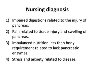 Nursing Considerations for Pseudocyst Management