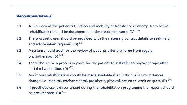 Rehabilitation Tips After Amputation