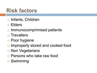Risk Factors And Precautions For Viral Gastroenteritis