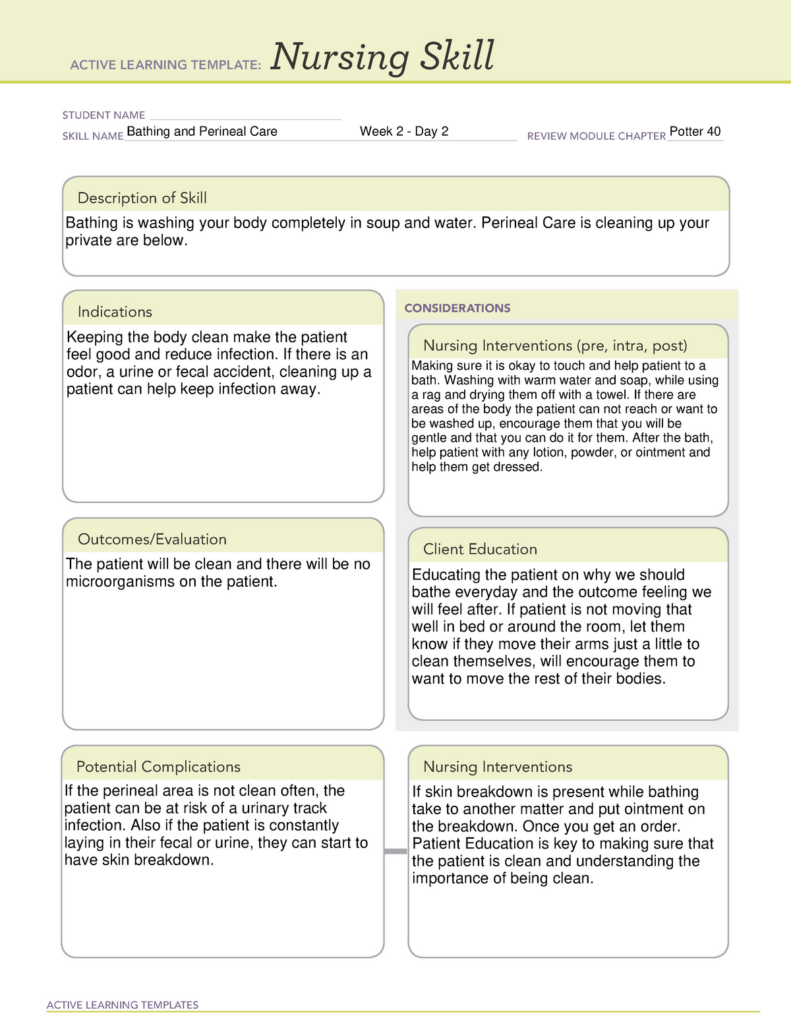 The Importance of Nursing Considerations in Detox Cleansing