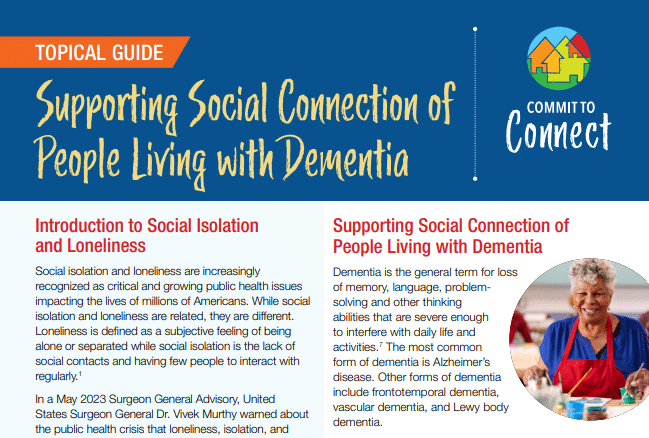 Dementia And Social Isolation: How To Stay Connected