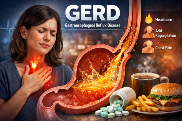GERD symptoms causes treatment