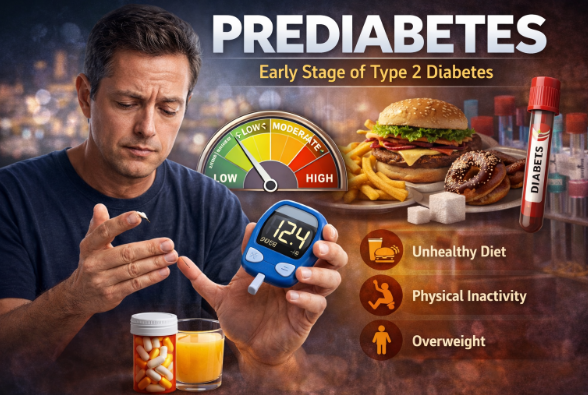 prediabetes symptoms, causes, treatment