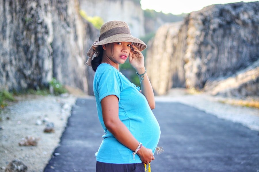 Photo Hormonal Acne During Pregnancy