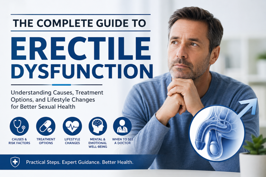 The Complete Guide to Erectile Dysfunction
